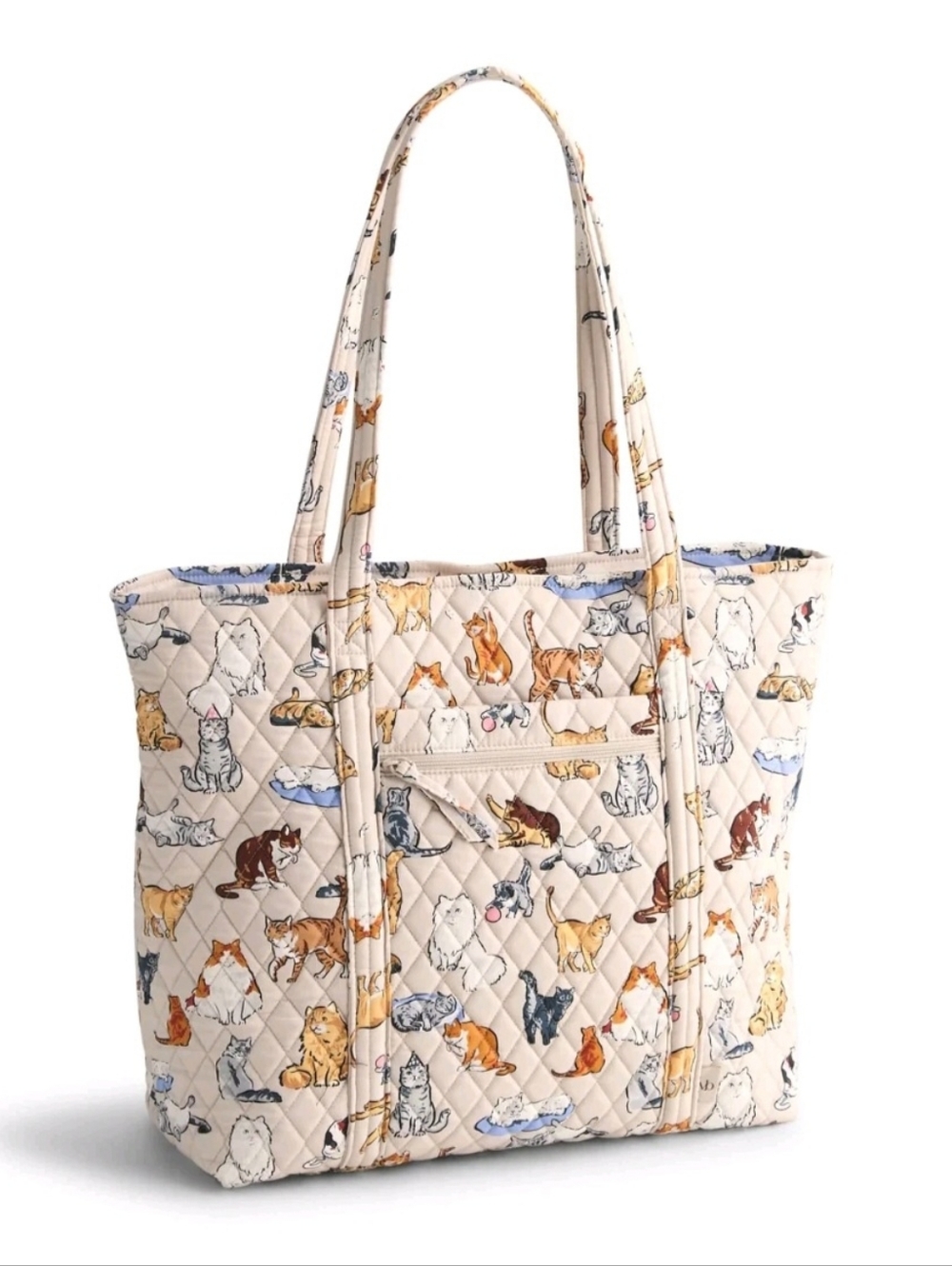 Vera Bradley a cats life cat tote bag large SOLD OUT NEW